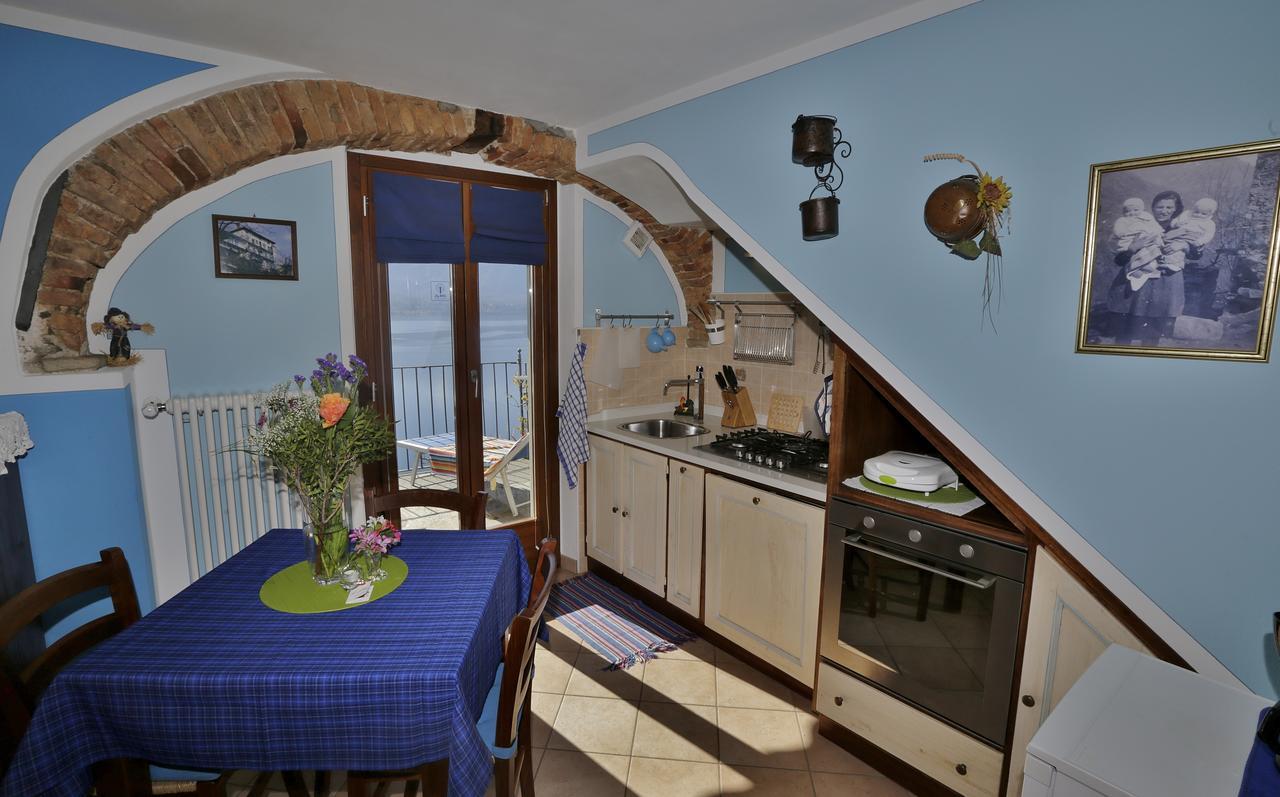 Casale Fe-Wo - Appartamenti Con Vista Lago กันเนโร ริเวียรา ภายนอก รูปภาพ