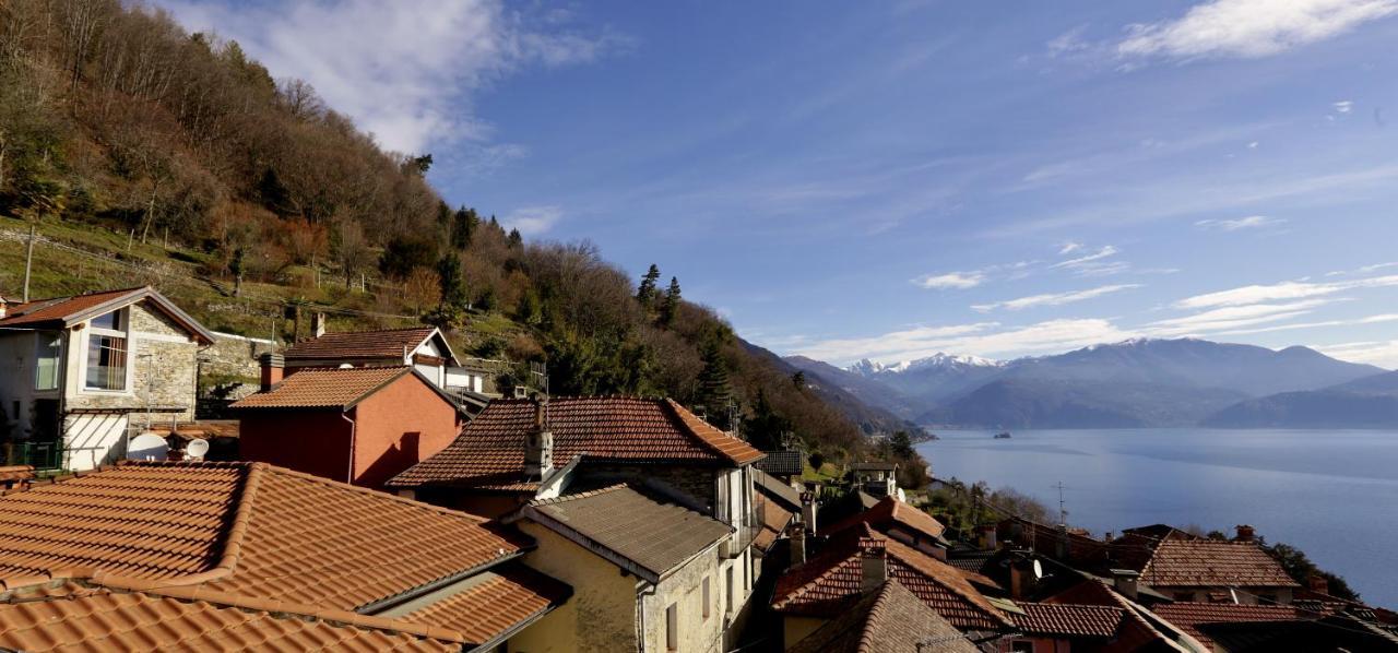 Casale Fe-Wo - Appartamenti Con Vista Lago กันเนโร ริเวียรา ภายนอก รูปภาพ