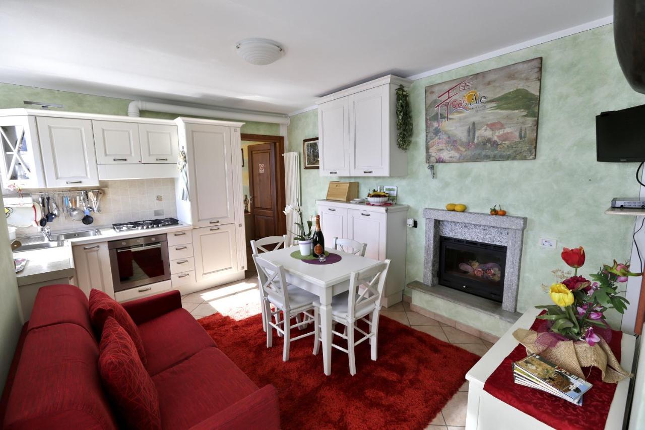 Casale Fe-Wo - Appartamenti Con Vista Lago กันเนโร ริเวียรา ภายนอก รูปภาพ