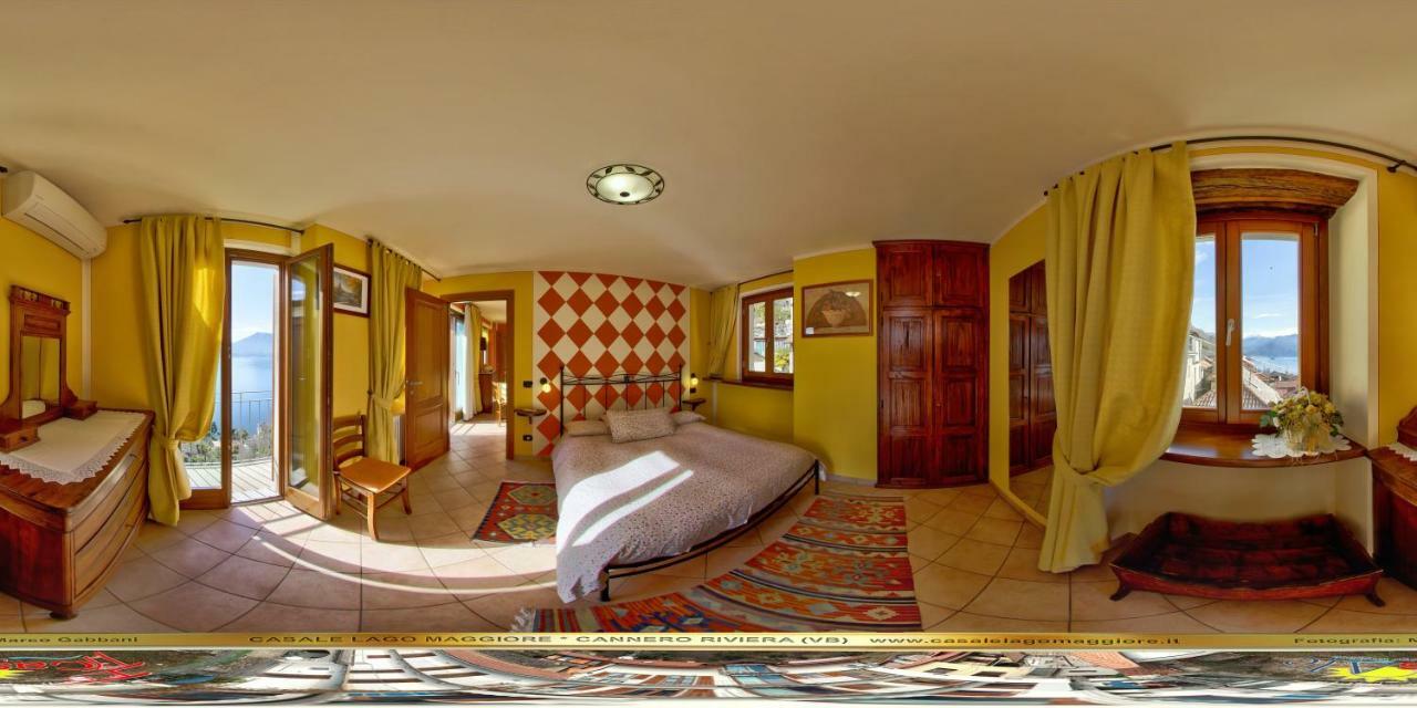 Casale Fe-Wo - Appartamenti Con Vista Lago กันเนโร ริเวียรา ภายนอก รูปภาพ