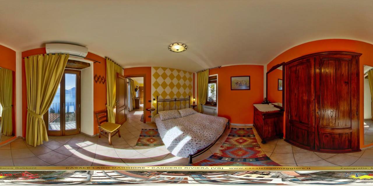 Casale Fe-Wo - Appartamenti Con Vista Lago กันเนโร ริเวียรา ภายนอก รูปภาพ
